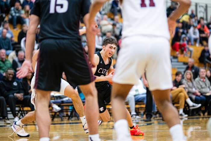 Perry Mt. Spokane boys basketball Les Schwab Invitational game December 28 2023 Naji Saker-42